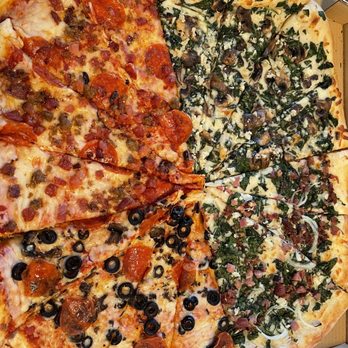 Boston's Pizza Hawaii Kai - 6/2023 take out 4 different slices - Pizza Near Me - Honolulu, Hawaii Boston's Pizza Hawaii Kai - 6/2023 take out 4 different slices - Pizza Near Me - Honolulu, Hawaii