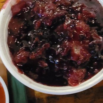 Hard Eight BBQ - Blackberry cobbler - Barbeque Near Me - The Colony, Texas Hard Eight BBQ - Blackberry cobbler - Barbeque Near Me - The Colony, Texas
