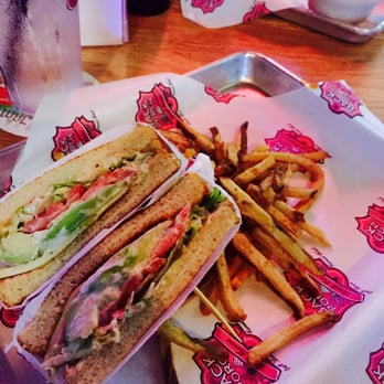 Backporch Drafthouse - avacado melt - American Near Me - Lawton, Oklahoma