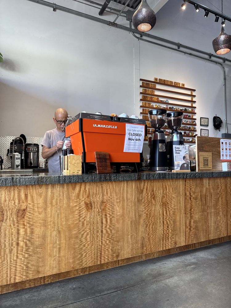 Tradition Coffee Roasters Cafe And Tours