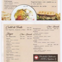 Buongiorno - Menu