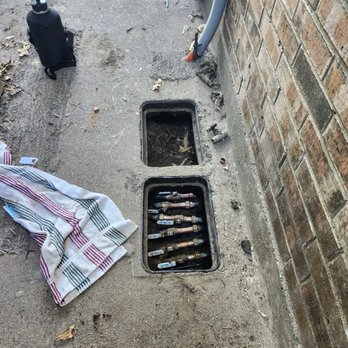 A.T.S.B. Plumbing - Replacing a total of 10 shut offs, you'll notice no concrete removed - Plumbing Near Me - White Settlement, Texas A.T.S.B. Plumbing - Replacing a total of 10 shut offs, you'll notice no concrete removed - Plumbing Near Me - White Settlement, Texas