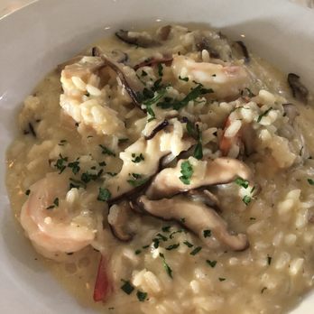 The Sunset Restaurant - The amazing shrimp risotto cook to perfection. Elaine amazing as ever - New American Near Me - Malibu, California