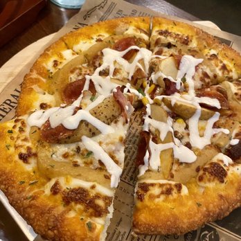 Mahsil - Potato Pizza - Korean Near Me - Queens, New York