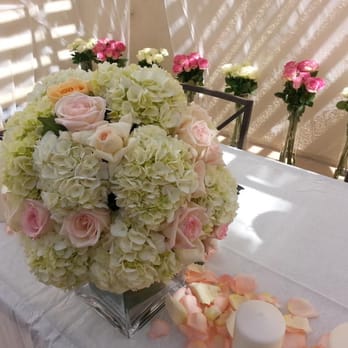 Santa Barbara Flowers - Everlyn helped me with a last-minute surprise: 30 long-stem roses w/ cylinder vases, flower petals, and centerpiece arrangement. - Florists Near Me Santa Barbara Flowers - Everlyn helped me with a last-minute surprise: 30 long-stem roses w/ cylinder vases, flower petals, and centerpiece arrangement. - Florists Near Me