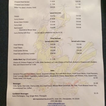 Cutlass Grille - Caribbean Near Me - Chesapeake, Virginia