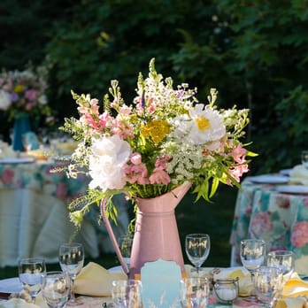 Dream Makers - Tara set the tables, coordinating the florist, deliveries, caterer, photographer, guitarist, etc. - Wedding Planning Near Me