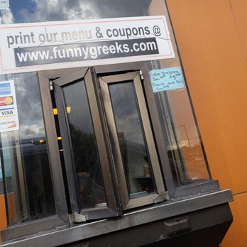 Funny Greek - Which is the actual site? Where are the coupons? - Greek Near Me - Columbus, Ohio