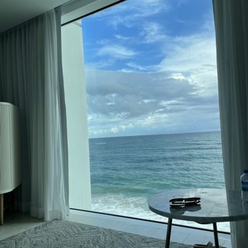 Condado Ocean Club - View from bed, floors were damp each morning but it was gorgeous. - Hotels Near Me - San Juan, Puerto Rico Condado Ocean Club - View from bed, floors were damp each morning but it was gorgeous. - Hotels Near Me - San Juan, Puerto Rico