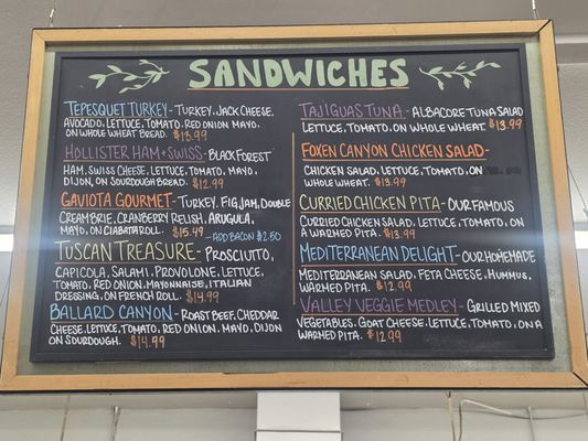 Menu photo 3 Los Olivos Grocery Los Olivos, CA