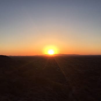 South Mountain Park - Beautiful Sunset - Parks Near Me - Phoenix, Arizona