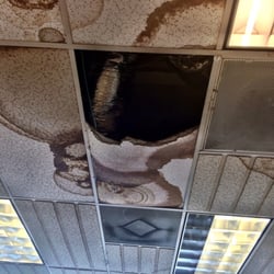 Ceiling. Been this way for at least a year.