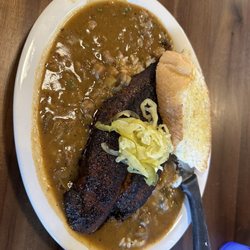 Hot Tails - Blackened fish and étouffée!