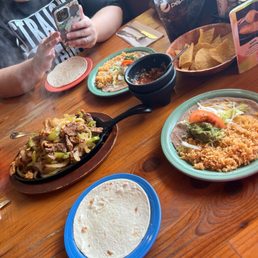 Fajitas for two so good