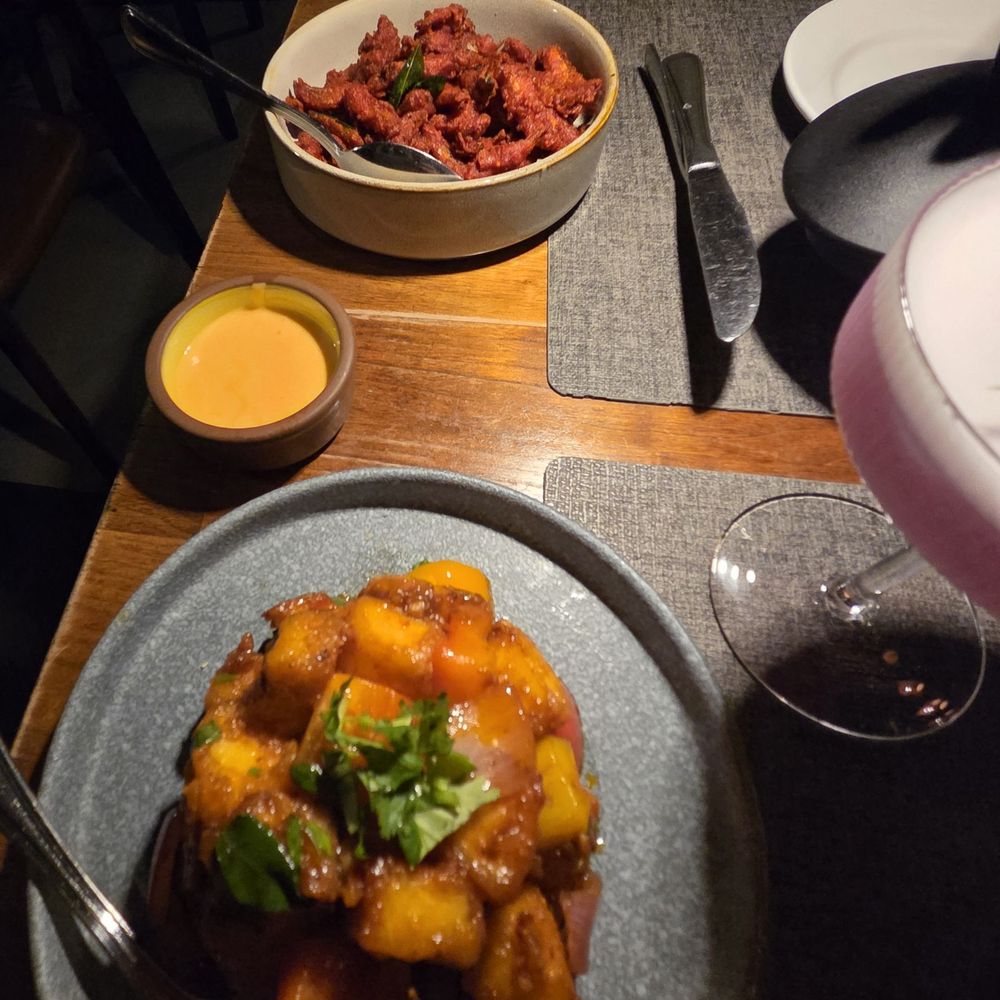 Lungi - Deviled paneer and nethili fry - Cocktail Bars Near Me - New York, New York Lungi - Deviled paneer and nethili fry - Cocktail Bars Near Me - New York, New York