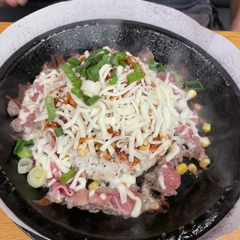 Pepper Lunch - My dads Kimchi Beef with Cheese Pepper Rice - Teppanyaki Near Me - Artesia, California Pepper Lunch - My dads Kimchi Beef with Cheese Pepper Rice - Teppanyaki Near Me - Artesia, California
