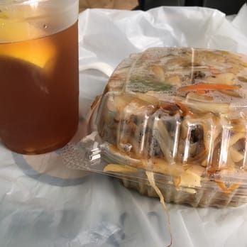 Golden Bun Bakery - $2.50 ice tea with lemon and honey. $1.25 for box of noodles (he fen) - Bakeries Near Me - New York, New York Golden Bun Bakery - $2.50 ice tea with lemon and honey. $1.25 for box of noodles (he fen) - Bakeries Near Me - New York, New York