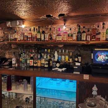 Blacktail Station - a bar with liquor bottles on the shelves - Steakhouses Near Me - Dillon, Montana Blacktail Station - a bar with liquor bottles on the shelves - Steakhouses Near Me - Dillon, Montana