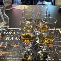 Whiskey flight! Whiskey flight!