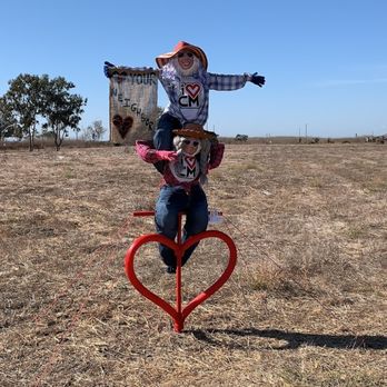 Orange County Model Engineers - Heart: Scarecrows from the scarecrow contest. - Social Clubs Near Me - Costa Mesa, California