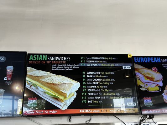 Menu photo 1 Lee’s Sandwiches San Diego, CA Menu photo 1 Lee’s Sandwiches San Diego, CA