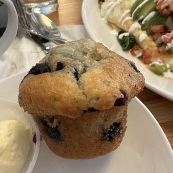 Broken Yolk Cafe - Blueberry Muffin - Breakfast & Brunch Near Me - Irvine, California