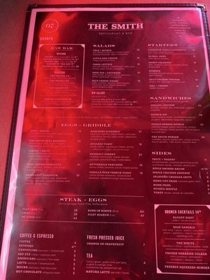 Menu photo 8 The Smith Washington, DC, DC