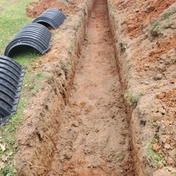 Hammes Roofing & Construction - Trench for chambers