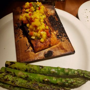 131 MAIN Restaurant - Salmon on cedar plank - American Near Me - Cornelius, North Carolina