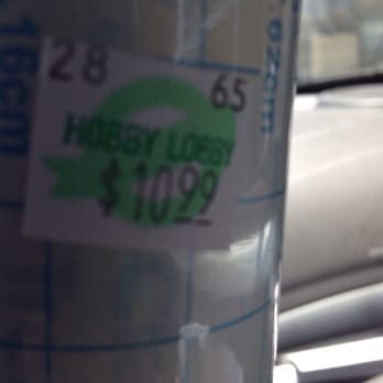 Hobby Lobby - 18in x 24 ft clear transparent self adhesive covering - Art Supplies Near Me - Lawton, Oklahoma Hobby Lobby - 18in x 24 ft clear transparent self adhesive covering - Art Supplies Near Me - Lawton, Oklahoma