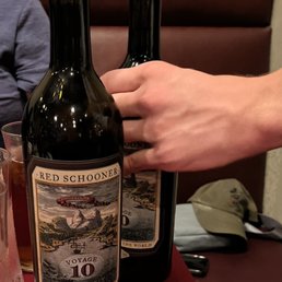 Great wine list - I recommend the Caymus Red Schooner Malbec, a personal favorite. Great wine list - I recommend the Caymus Red Schooner Malbec, a personal favorite.