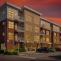 Exterior outside entrance of Town Station Lofts - Building | Town Station Lofts - Cary, North Carolina Exterior outside entrance of Town Station Lofts - Building | Town Station Lofts - Cary, North Carolina