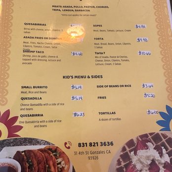 Tacos El Siete - Food Trucks Near Me - Gonzales, California