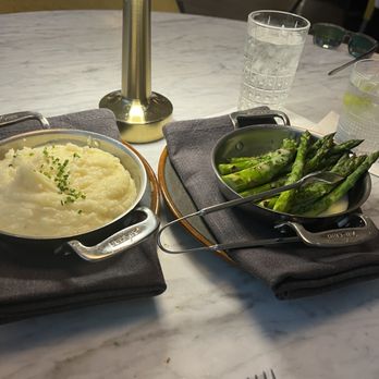 Driftlight Steakhouse - Mashed potato and asparagus - Steakhouses Near Me - Tampa, Florida Driftlight Steakhouse - Mashed potato and asparagus - Steakhouses Near Me - Tampa, Florida