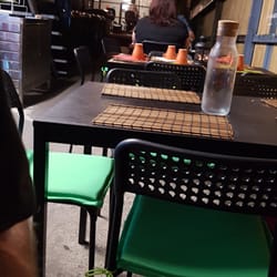 Ajo' - My wobbly photo of the dining area