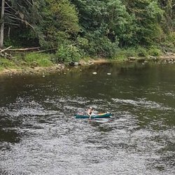 River Rick's Shuttle Service - Its a mighty fine and friendly river. Nothin at all like The Little Big Horn!