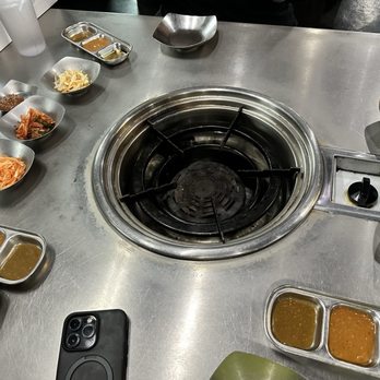 Kogiya Korean BBQ - Table setup for 3 - Korean Near Me - Annandale, Virginia Kogiya Korean BBQ - Table setup for 3 - Korean Near Me - Annandale, Virginia