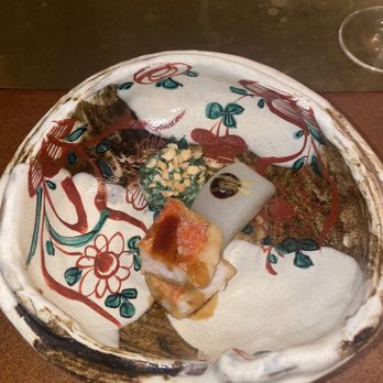 Tsukimi - Daikon, fish and a Japanese vegetable - Japanese Near Me - New York, New York