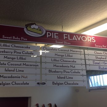 The Right Slice - Menu! - Desserts Near Me - Kalaheo, Hawaii