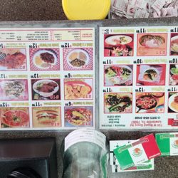 Taqueria Monterrey - Menu