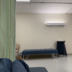 My recovery spot.  It was cool and quiet