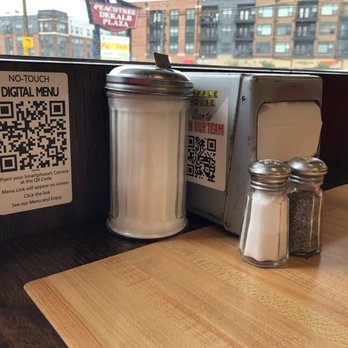 Waffle House - Virtual menu is available by scanning. Condiments and napkins are available on each table. - Breakfast & Brunch Near Me - Chamblee, Georgia Waffle House - Virtual menu is available by scanning. Condiments and napkins are available on each table. - Breakfast & Brunch Near Me - Chamblee, Georgia