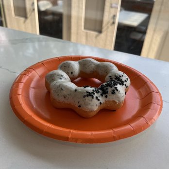 Croffle House - Black Sesame Mochi Donut - Bakeries Near Me - Flushing, New York Croffle House - Black Sesame Mochi Donut - Bakeries Near Me - Flushing, New York