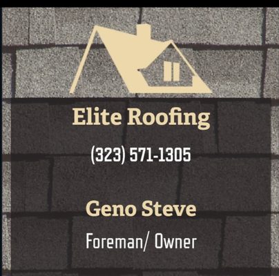 Steve’s Elite Roofing Logo