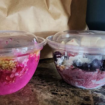 Jamba - Pitaya bowl is good. Acai bowl is half full/ half empty. - Juice Bars & Smoothies Near Me - Mililani, Hawaii