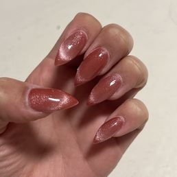 Magnetic acrylic nails Magnetic acrylic nails
