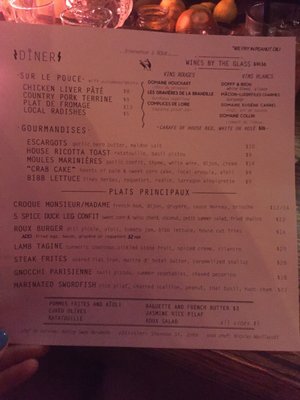 Menu photo 8 ROUX Rochester, NY