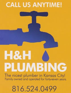 H & H Plumbing Logo