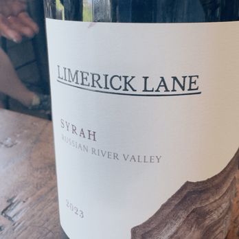 Limerick Lane Cellars - Syrah - Wine Tasting Room Near Me - Healdsburg, California