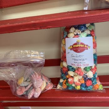 The Poppin Box - Melt-away candies and fruit-flavored popcorn! - Popcorn Shops Near Me - St Johns, Florida